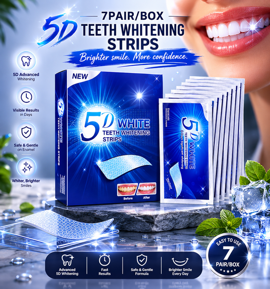 5D Teeth Whitening Strips